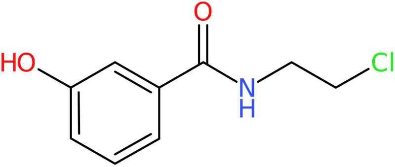 N-(2-Chloroethyl)-3-hydroxybenzamide, >95%, NX74397