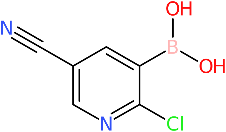 CAS: 957060-96-7 | 2-Chloro-5-cyanopyridine-3-boronic acid, >96%, NX71056