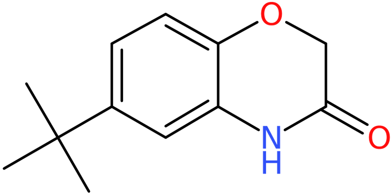 CAS: 6238-96-6 | 6-tert-Butyl-3,4-dihydro-2H-1,4-benzoxazin-3-one, >95%, NX55592