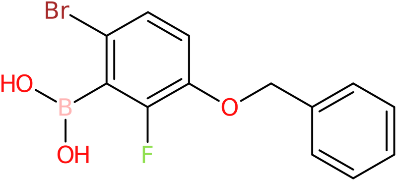 CAS: 957035-10-8 | 3-(Benzyloxy)-6-bromo-2-fluorobenzeneboronic acid, >98%, NX71021