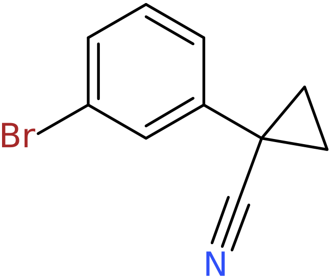 CAS: 124276-83-1 | 1-(3-Bromophenyl)cyclopropanecarbonitrile, NX18779