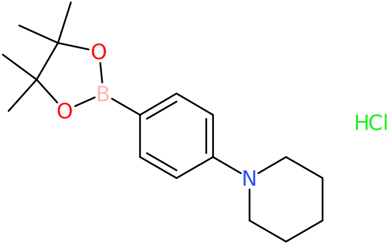 1-[4-(Tetramethyl-1,3,2-dioxaborolan-2-yl)phenyl]piperidine hydrochloride, NX74045