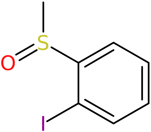 CAS: 71545-38-5 | 1-Iodo-2-methanesulfinylbenzene, >95%, NX59386