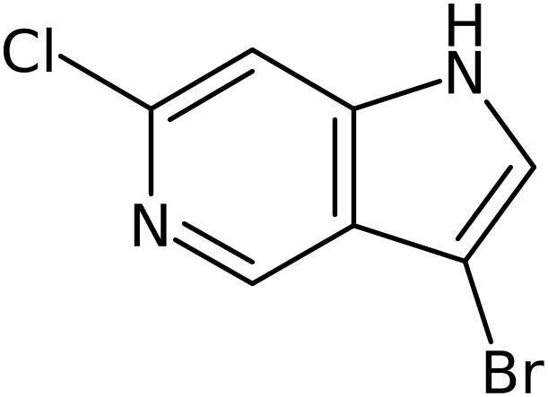 CAS: 1000341-61-6 | 3-Bromo-6-chloro-1H-pyrrolo[3,2-c]pyridine, NX10141