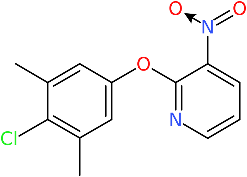 CAS: 246862-63-5 | 2-(4-Chloro-3,5-dimethylphenoxy)-3-nitropyridine, NX37366