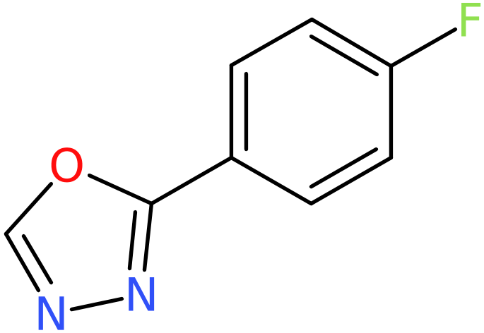 CAS: 595567-05-8 | 2-(4-Fluorophenyl)-1,3,4-oxadiazole, >98%, NX54283