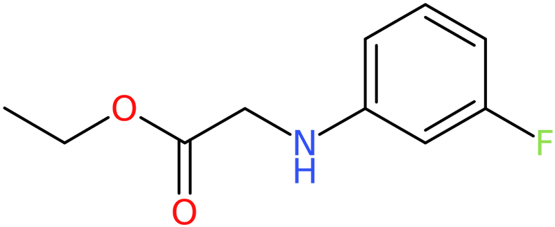 CAS: 2573-30-0 | Ethyl 2-[(3-fluorophenyl)amino]acetate, >98%, NX38067