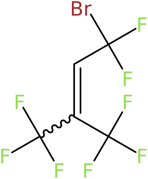CAS: 885276-66-4 | 1-Bromo-3-(trifluoromethyl)-1,1,4,4,4-pentafluorobut-2-ene, >97%, NX66326