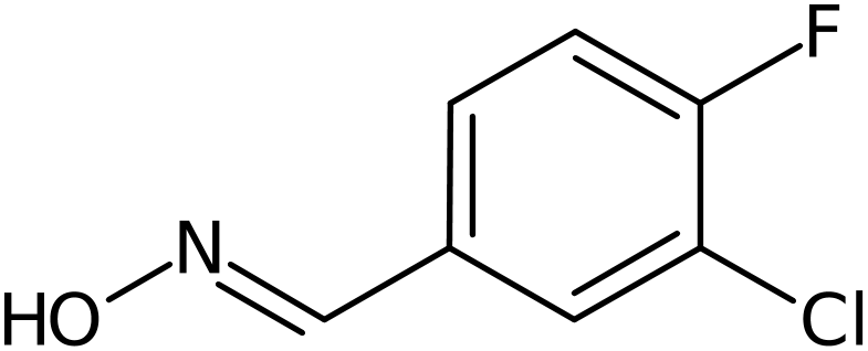 CAS: 253308-63-3 | 3-Chloro-4-fluorobenzaldehyde oxime, NX37828