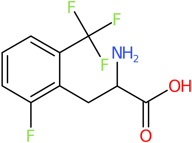 CAS: 1043500-58-8 | 2-Fluoro-6-(trifluoromethyl)-DL-phenylalanine, NX12285