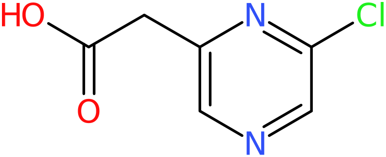 CAS: 930798-25-7 | (6-Chloropyrazin-2-yl)acetic acid, >95%, NX69437