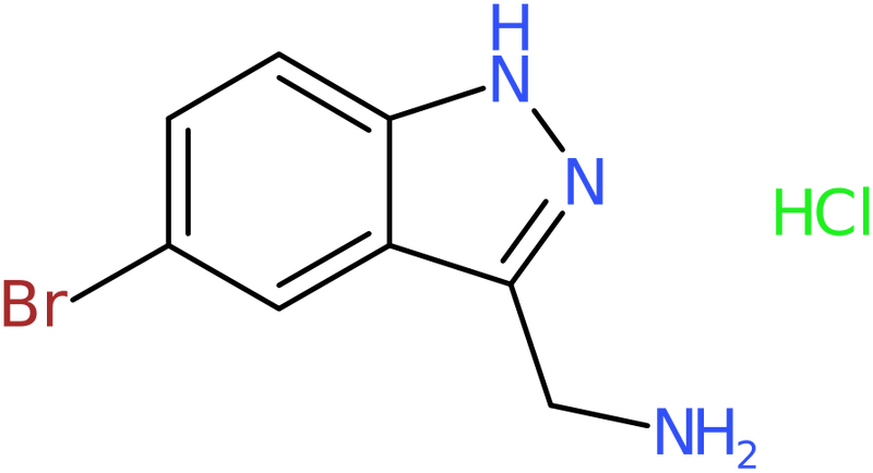 CAS: 2436296-64-7 | (5-Bromo-1H-indazol-3-yl)methanamine hydrochloride, >98%, NX37151