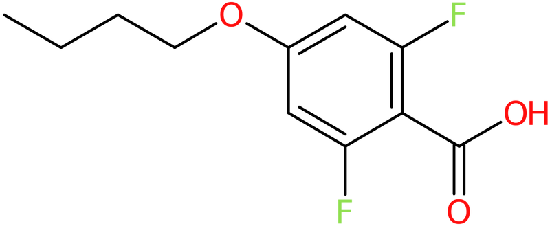 CAS: 123843-56-1 | 4-Butoxy-2,6-difluorobenzoic acid, >98%, NX18544