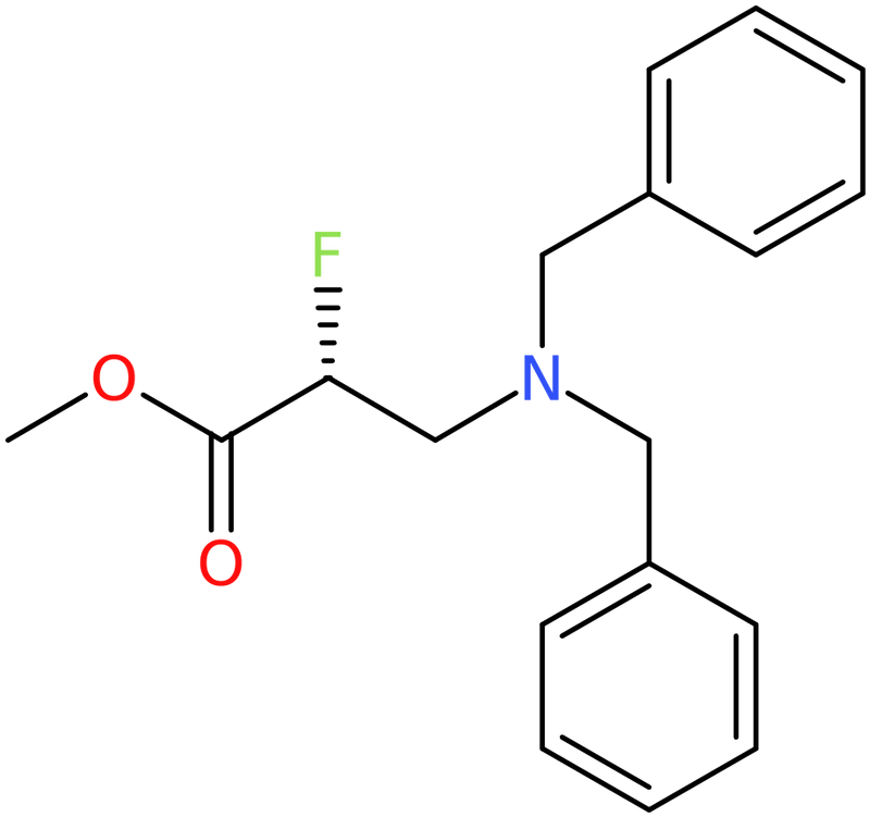 CAS: 88099-68-7 | Methyl (R)-3-(Dibenzylamino)-2-fluoropropanoate, NX65976