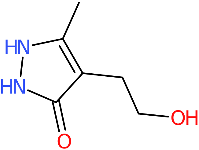 CAS: 65287-96-9 | 1,2-Dihydro-4-(2-hydroxyethyl)-5-methyl-3H-pyrazol-3-one, >95%, NX56927
