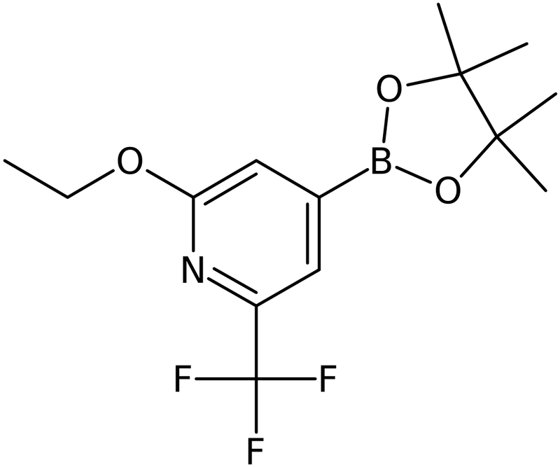 CAS: 1256359-30-4 | 2-Ethoxy-6-trifluoromethylpyridine-4-boronic acid, pinacol ester, >96%, NX19112