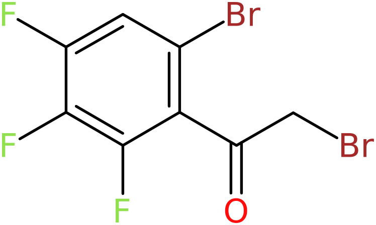 CAS: 2416368-70-0 | 2-Bromo-1-(6-bromo-2,3,4-trifluorophenyl)ethanone, >95%, NX37013