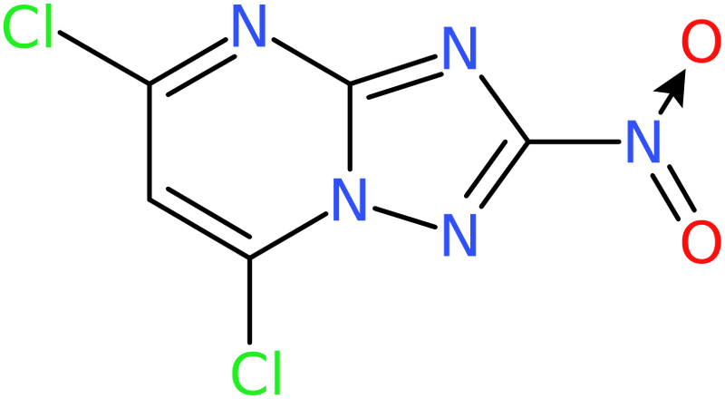 5,7-Dichloro-2-nitro[1,2,4]triazolo[1,5-a]pyrimidine, NX74135