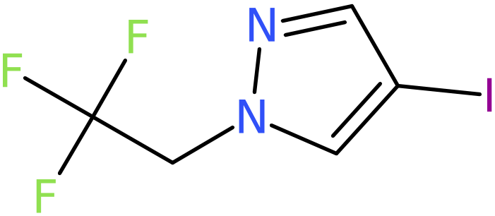CAS: 918483-35-9 | 4-Iodo-1-(2,2,2-trifluoroethyl)-1H-pyrazole, >98%, NX68910