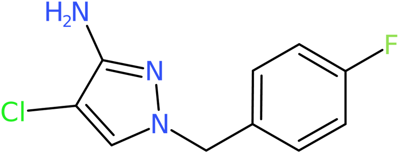 CAS: 1001757-53-4 | 4-Chloro-1-(4-fluorobenzyl)-1H-pyrazol-3-amine, NX10293