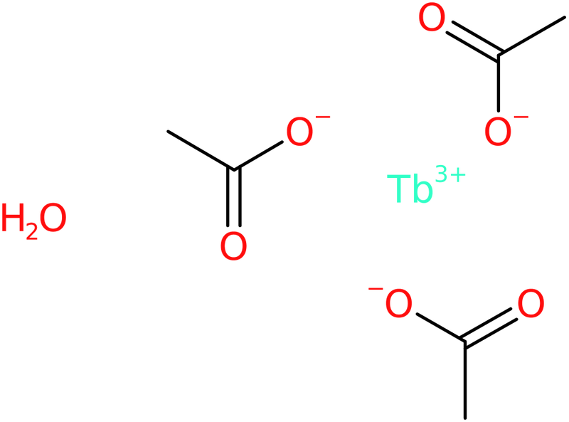CAS: 100587-92-6 | Terbium(III) acetate hydrate, >99.99%, NX10582