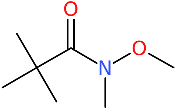 CAS: 64214-60-4 | N-Methoxy-N,2,2-trimethylpropanamide, >96%, NX56540