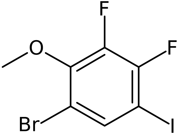 CAS: 2484889-22-5 | 1-Bromo-3,4-difluoro-5-iodo-2-methoxybenzene, >95%, NX37457