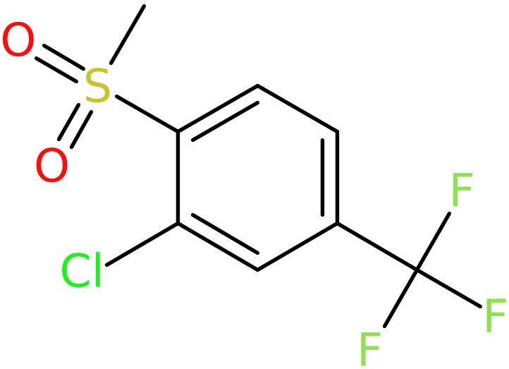 CAS: 1000339-68-3 | 3-Chloro-4-(methylsulphonyl)benzotrifluoride, NX10111