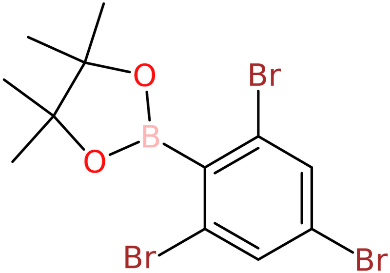 4,4,5,5-Tetramethyl-2-(2,4,6-tribromophenyl)-1,3,2-dioxaborolane, >97%, NX74307