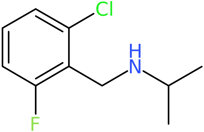 CAS: 62924-66-7 | (2-Chloro-6-fluoro-benzyl)-isopropyl-amine, NX55918