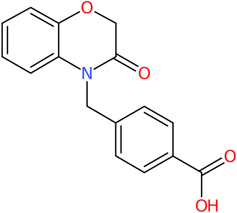 CAS: 857492-98-9 | 4-[(2,3-Dihydro-3-oxo-4H-1,4-benzoxazin-4-yl)methyl]benzoic acid, NX64377