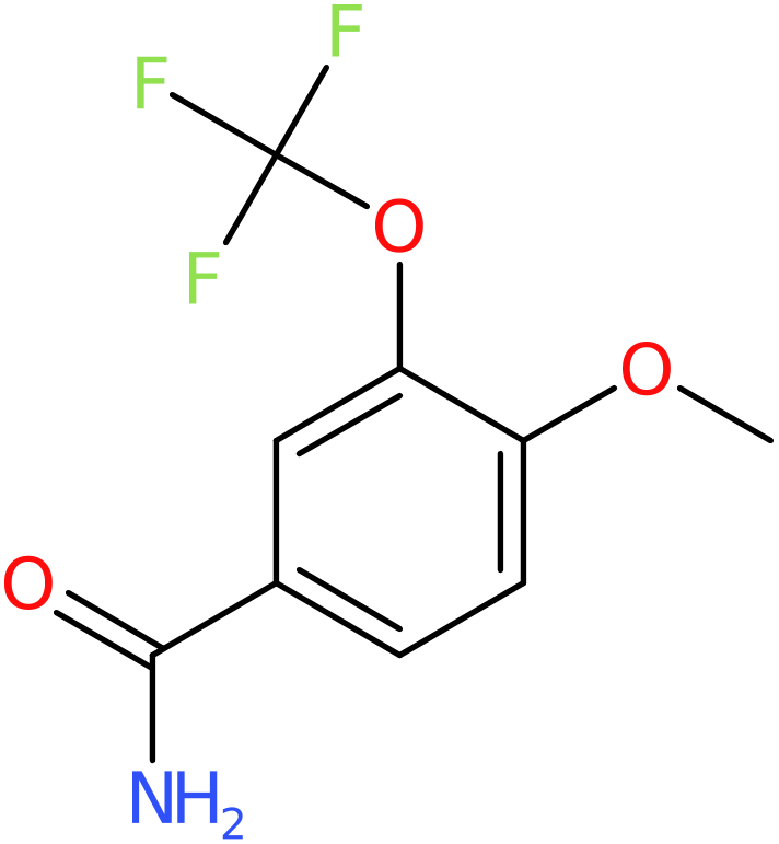 CAS: 1261646-41-6 | 4-Methoxy-3-(trifluoromethoxy)benzamide, >98%, NX19565