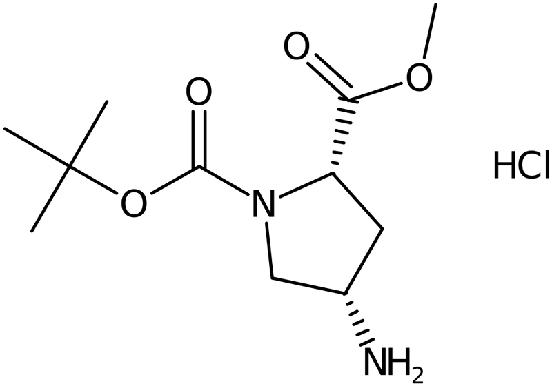 CAS: 171110-72-8 | N-Boc-cis-4-amino-L-proline methyl ester hydrochloride, >97%, NX28613
