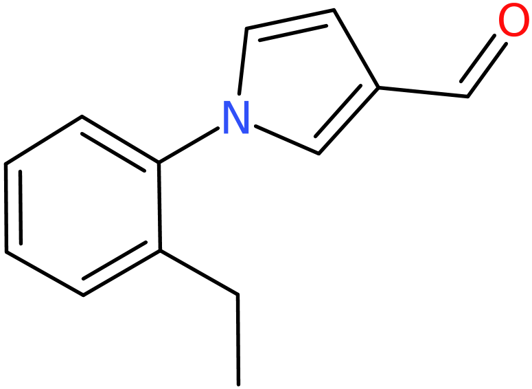 CAS: 881040-90-0 | 1-(2-Ethylphenyl)-1H-pyrrole-3-carbaldehyde, >95%, NX65988