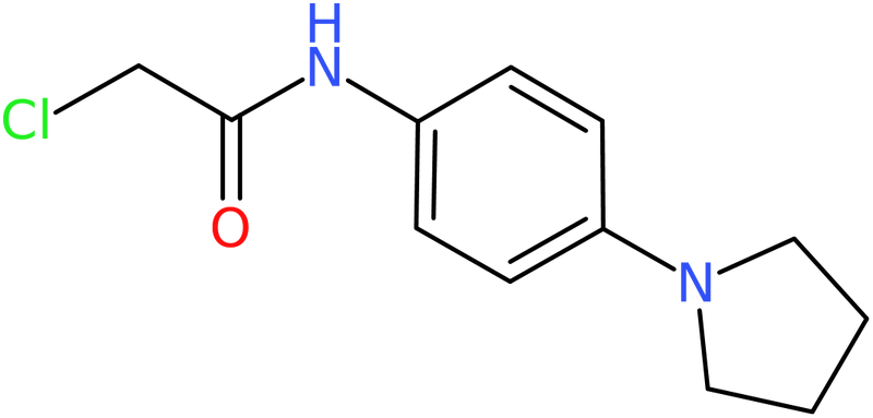 CAS: 251097-15-1 | 2-Chloro-N-[4-(pyrrolidin-1-yl)phenyl]acetamide, >95%, NX37615
