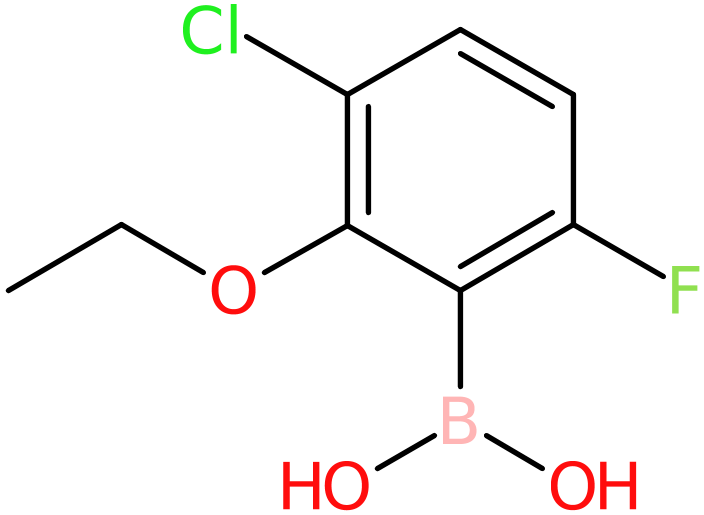 (3-Chloro-2-ethoxy-6-fluorophenyl)boronic acid, >97%, NX74795