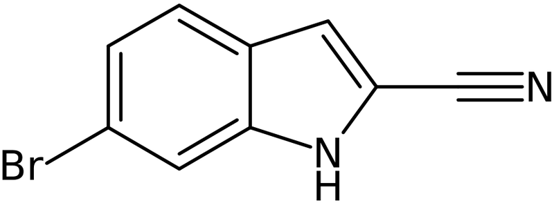 CAS: 1420537-60-5 | 6-Bromo-1H-indole-2-carbonitrile, NX23763