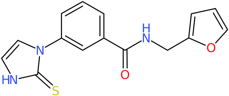CAS: 1223880-14-5 | N-(Furan-2-ylmethyl)-3-(2-sulfanylidene-2,3-dihydro-1H-imidazol-1-yl)benzamide, NX18106