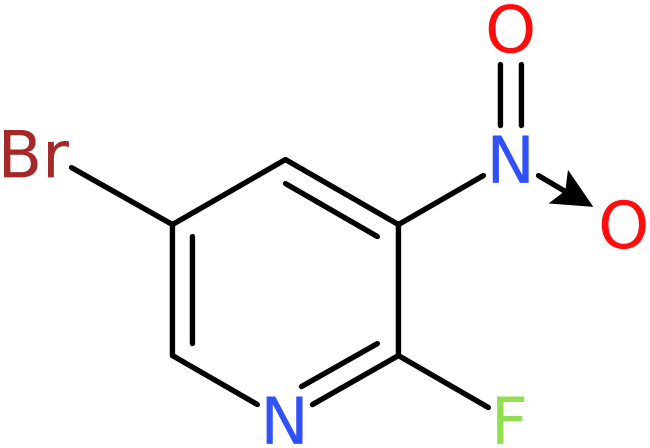 CAS: 886372-98-1 | 5-Bromo-2-fluoro-3-nitropyridine, >97%, NX66642