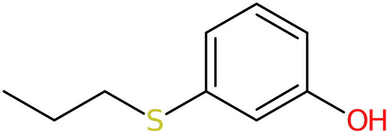 3-(Propylsulfanyl)phenol, >95%, NX74372