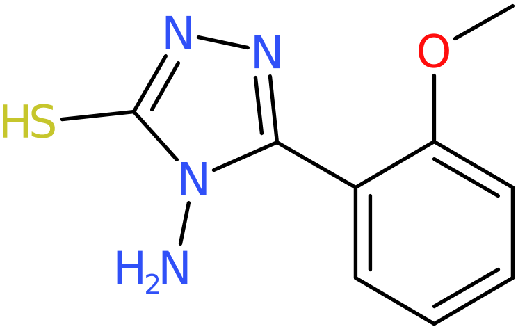 CAS: 61019-26-9 | 4-Amino-5-(2-methoxy-phenyl)-4H-[1,2,4]triazole-3-thiol, NX54896