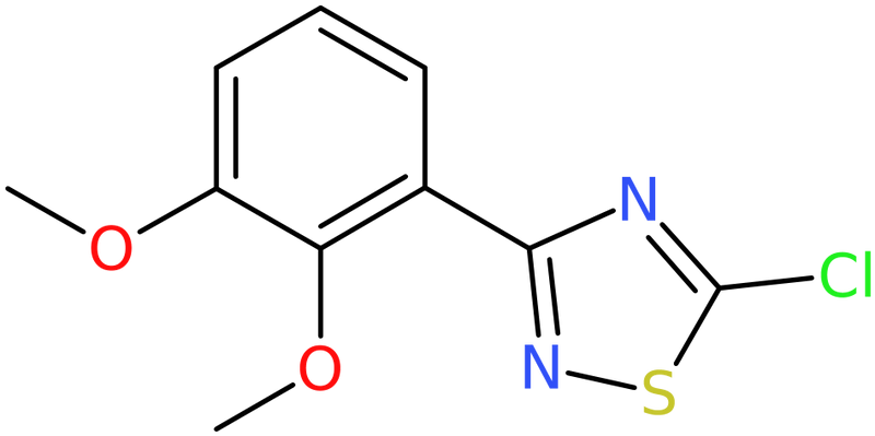 CAS: 1378261-24-5 | 5-Chloro-3-(2,3-dimethoxyphenyl)-1,2,4-thiadiazole, NX22755