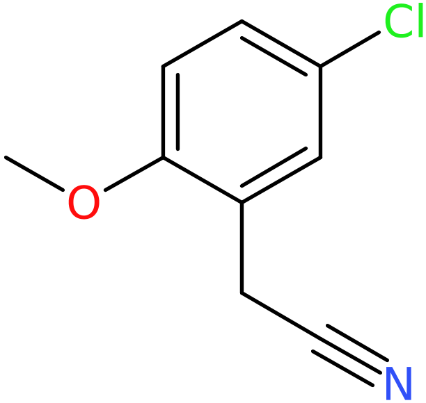CAS: 7048-38-6 | (5-Chloro-2-methoxyphenyl)acetonitrile, >95%, NX59026