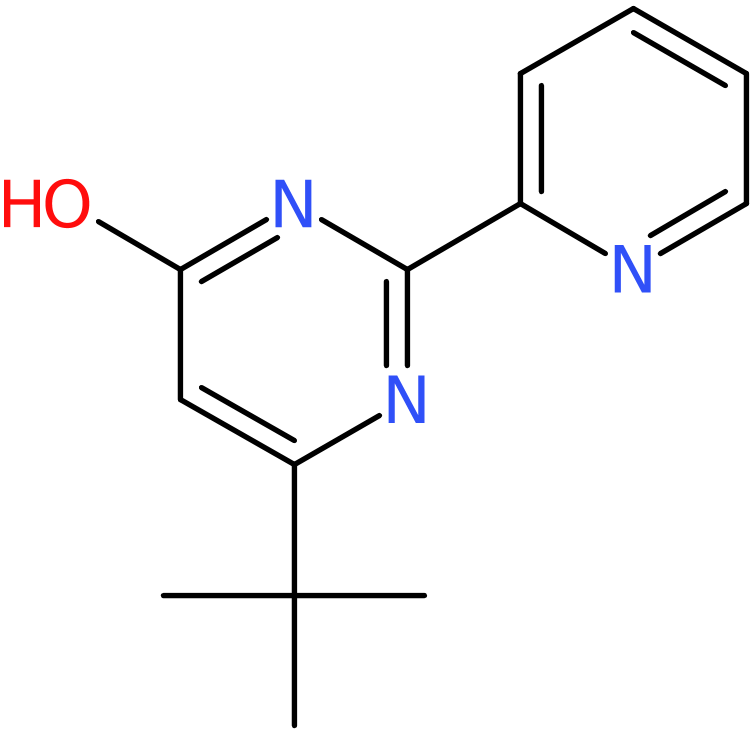 CAS: 874606-55-0 | 6-(tert-Butyl)-2-(pyridin-2-yl)pyrimidin-4-ol, NX65577