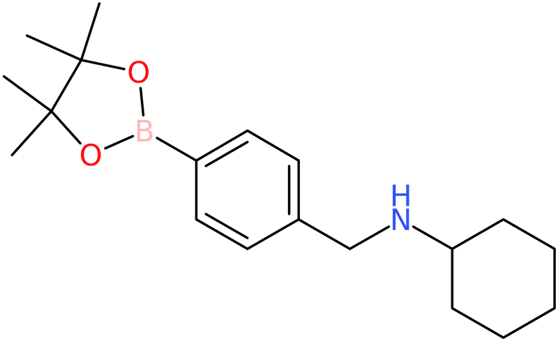 4-(Cyclohexyl)aminomethyl phenyl boronic acid pinacol ester, NX73993