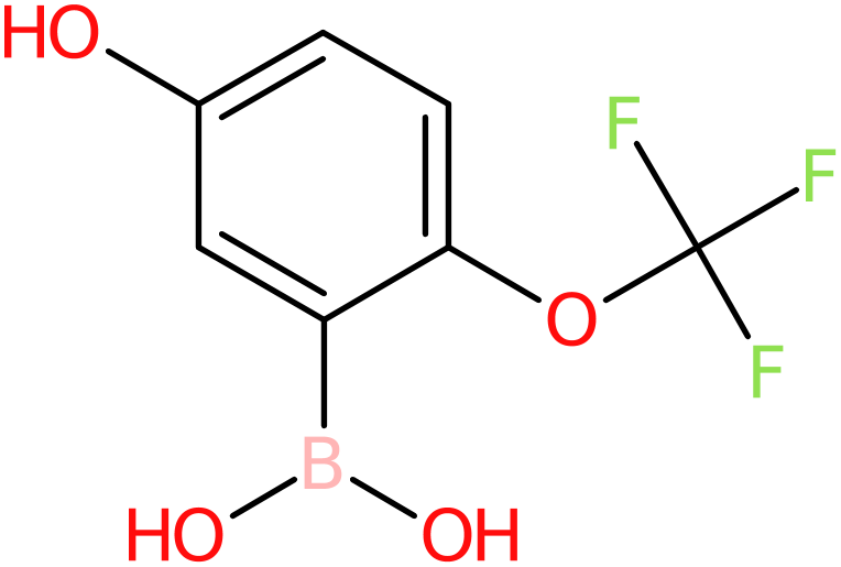 CAS: 1217500-69-0 | 5-Hydroxy-2-(trifluoromethoxy)phenylboronic acid, NX17829