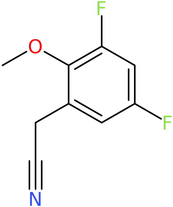 CAS: 886761-64-4 | 3,5-Difluoro-2-methoxyphenylacetonitrile, >98%, NX66887