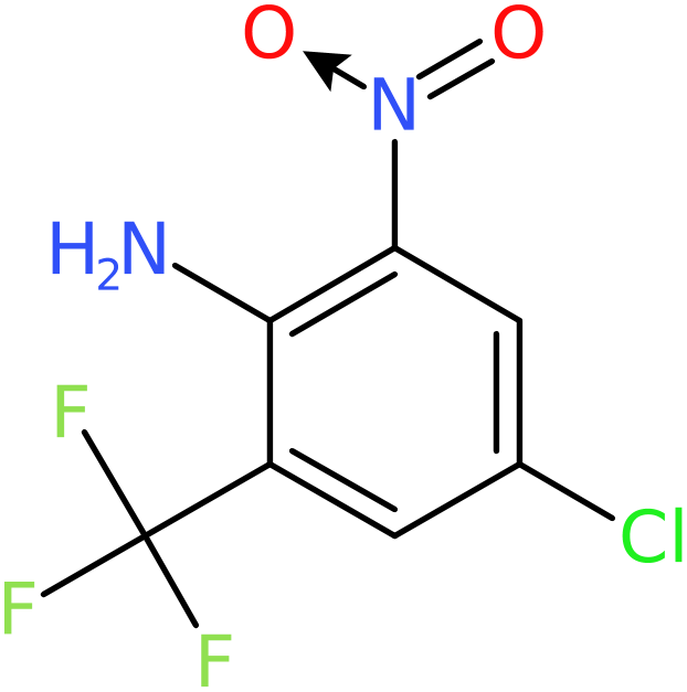 CAS: 62924-50-9 | 2-Amino-5-chloro-3-nitrobenzotrifluoride, >98%, NX55914
