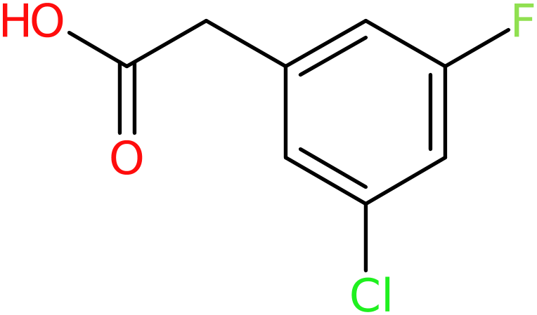 CAS: 202001-00-1 | 3-Chloro-5-fluorophenylacetic acid, NX32934