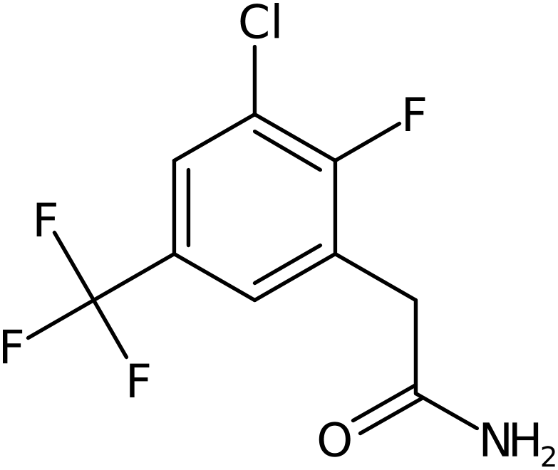 2-[3-Chloro-2-fluoro-5-(trifluoromethyl)phenyl]acetamide, >98%, NX74563